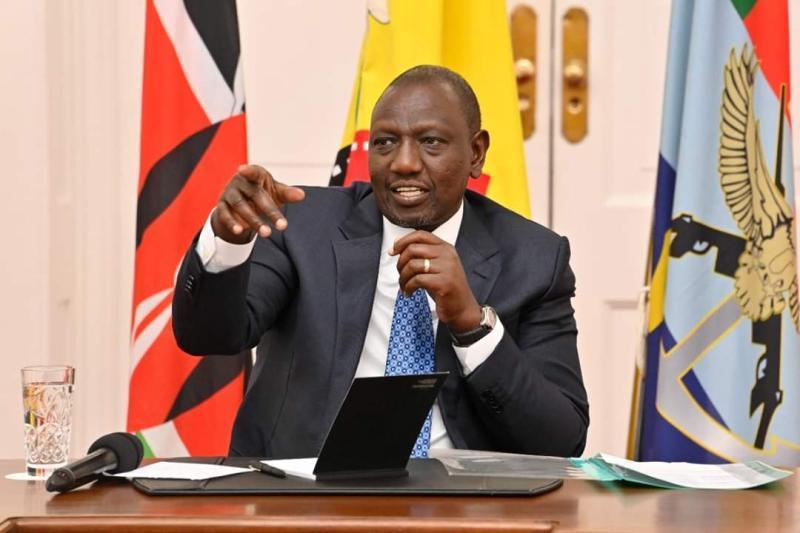File image of President William Ruto.
